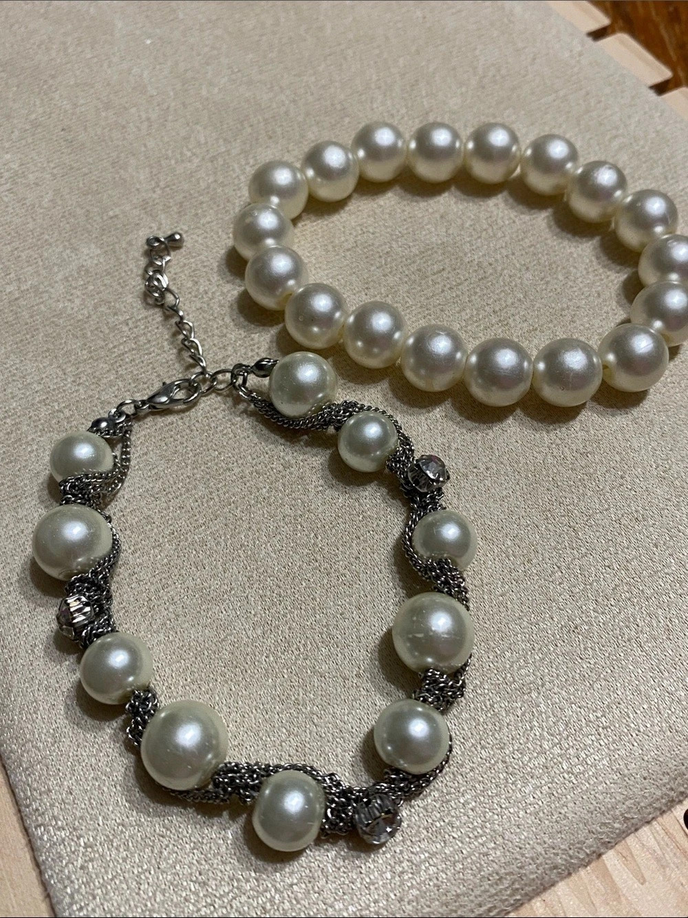 Pearl Bracelet Set